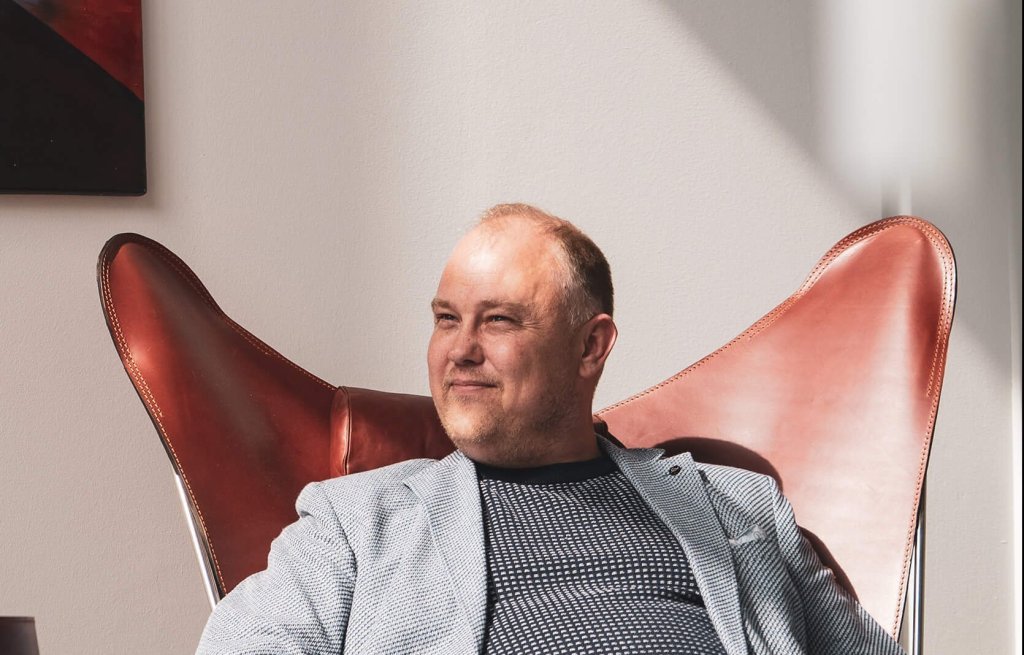 Lars Wilk Røhrmann CEO CC Facility, billede taget på hovedkontor i Glostrup.